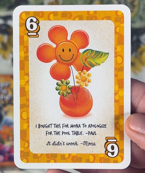 Flower card from Another Man's Treasure