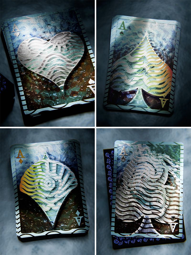JAL playing cards. The essence of...