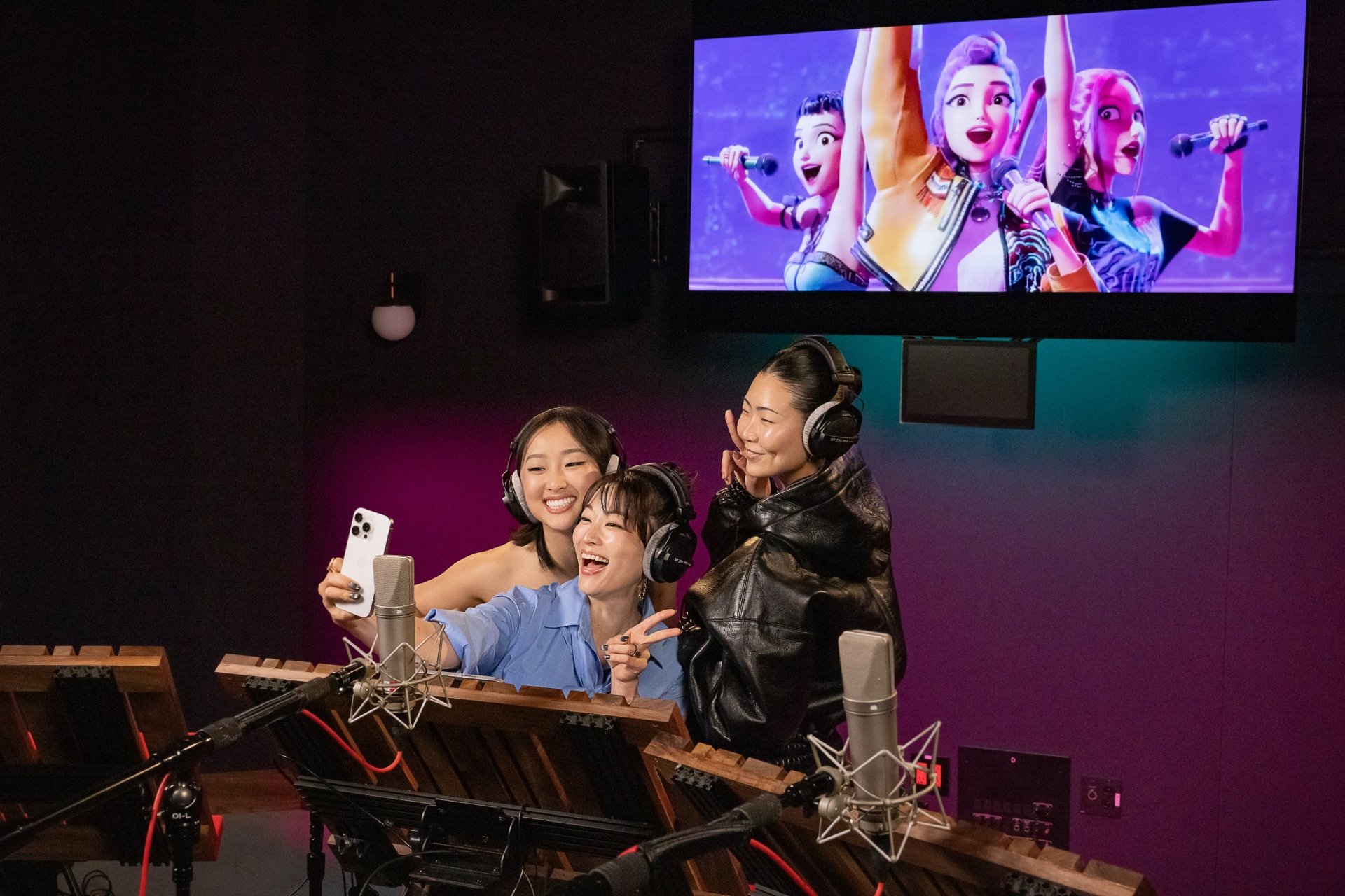 The Stars of ‘KPop Demon Hunters’...