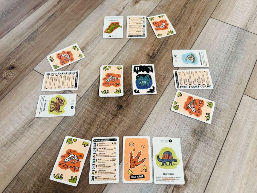 Beginning a round of Very Bad Lands
