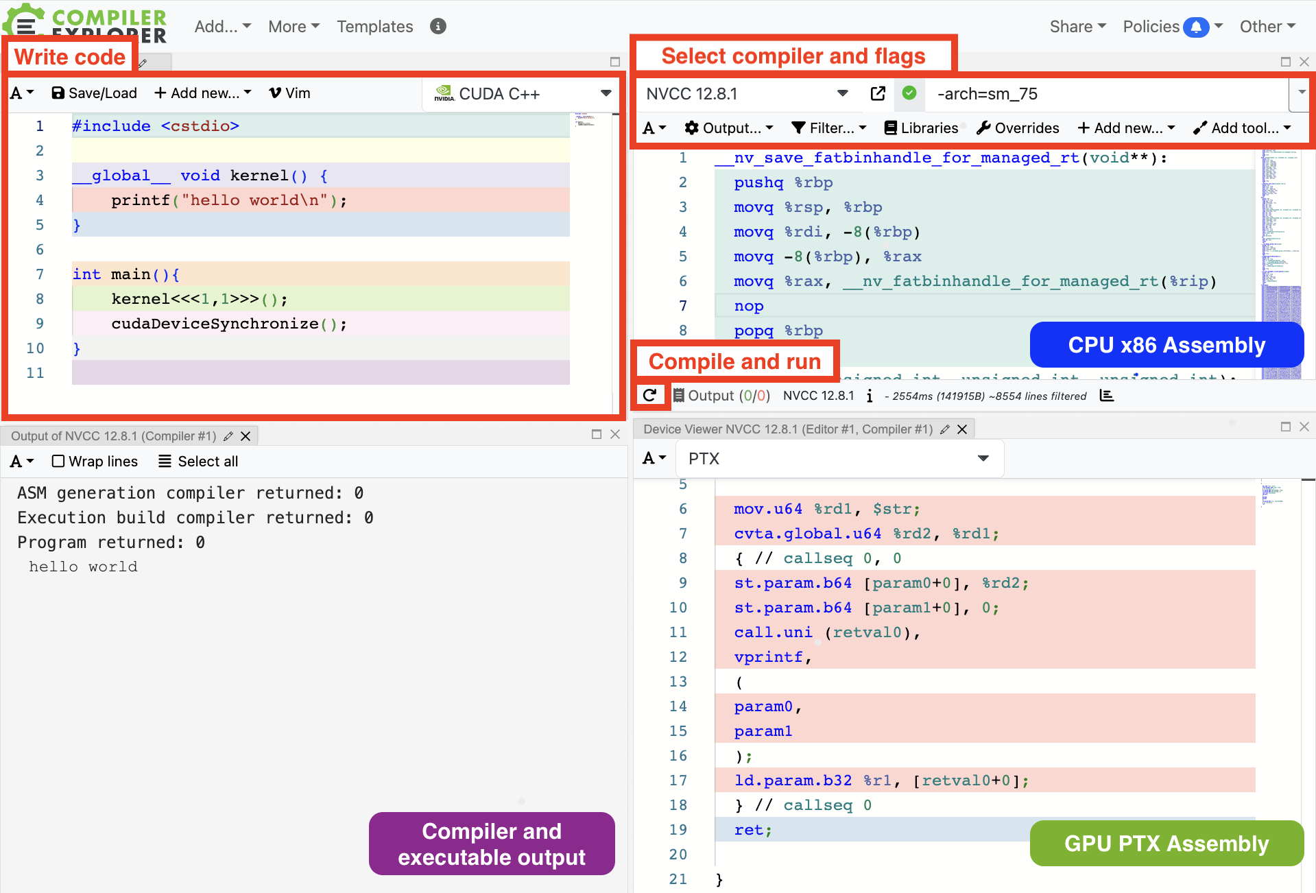 Compiler Explorer: An Essential Kernel Playground...