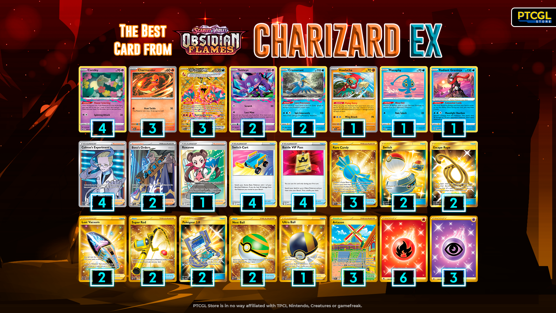 Lost Zone Charizard Ex deck