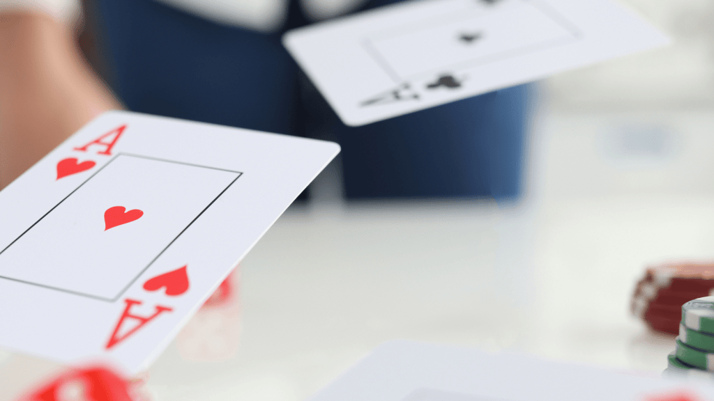 uno card toss game