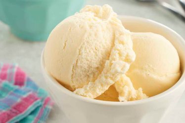 vanilla ice cream